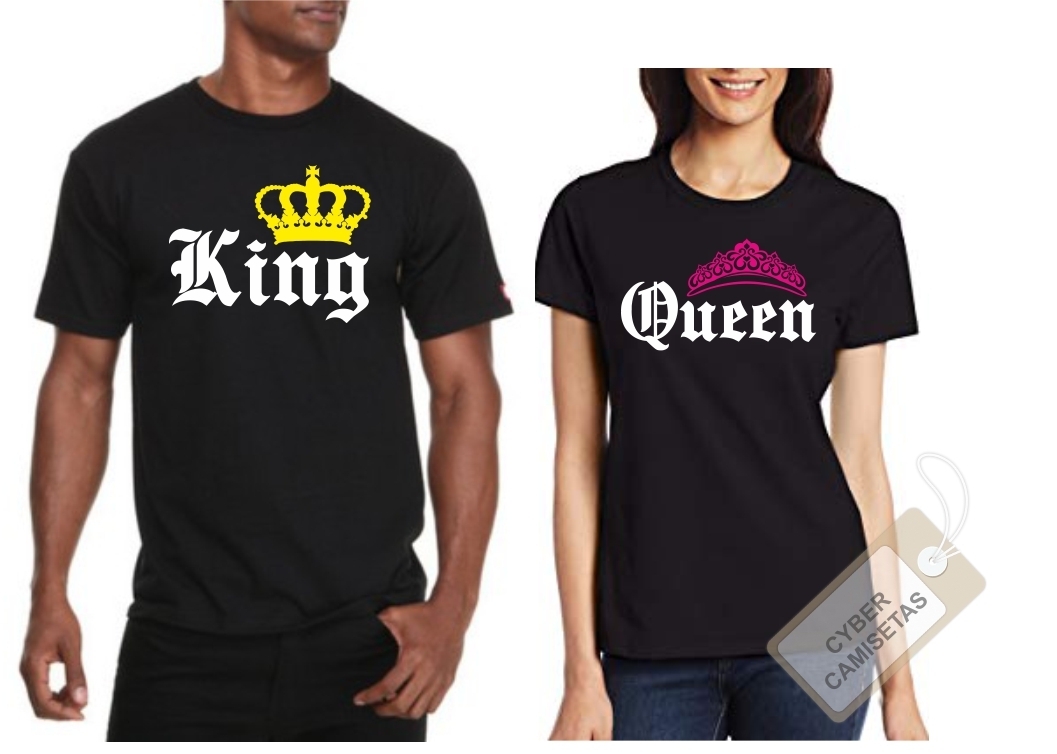 Camisetas Pareja Queen King