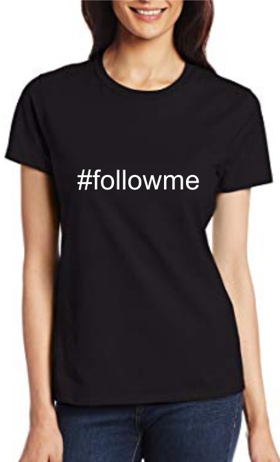 Camiseta Chica #followme