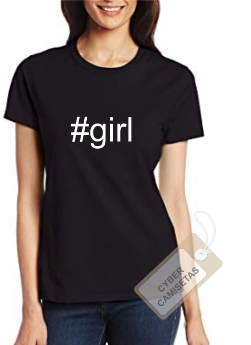 Camiseta Chica #girl