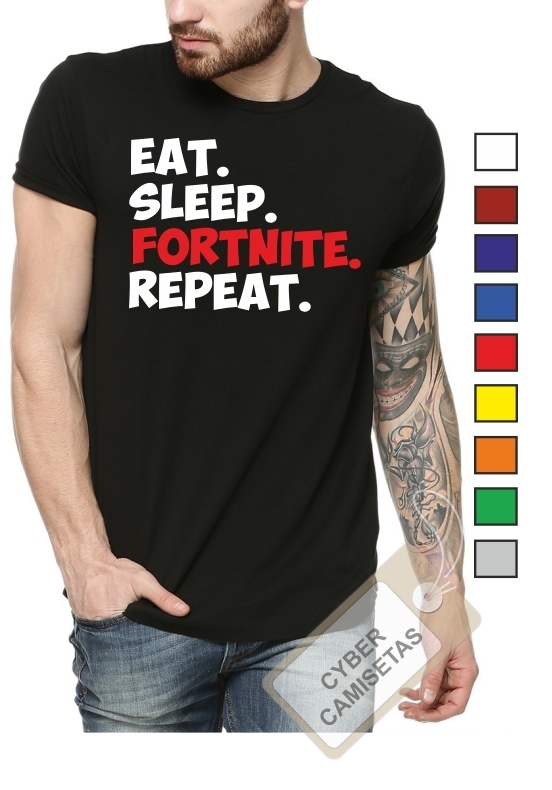Camiseta Fortnite Repeat