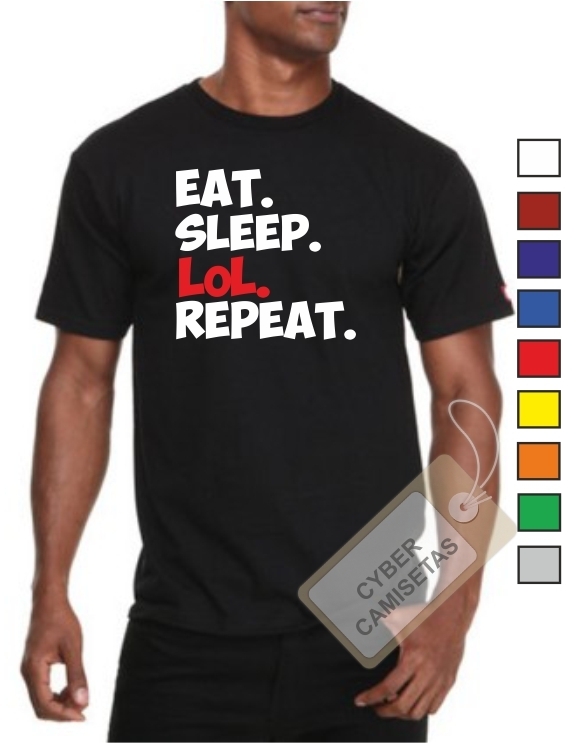 Camiseta LoL Repeat